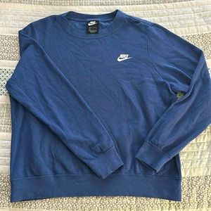 this crew neck is so cute. although this is a large it runs more like a medium